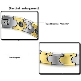 Pulseira De Cerâmica De Tungstênio De Alta Qualidade Para Saúde