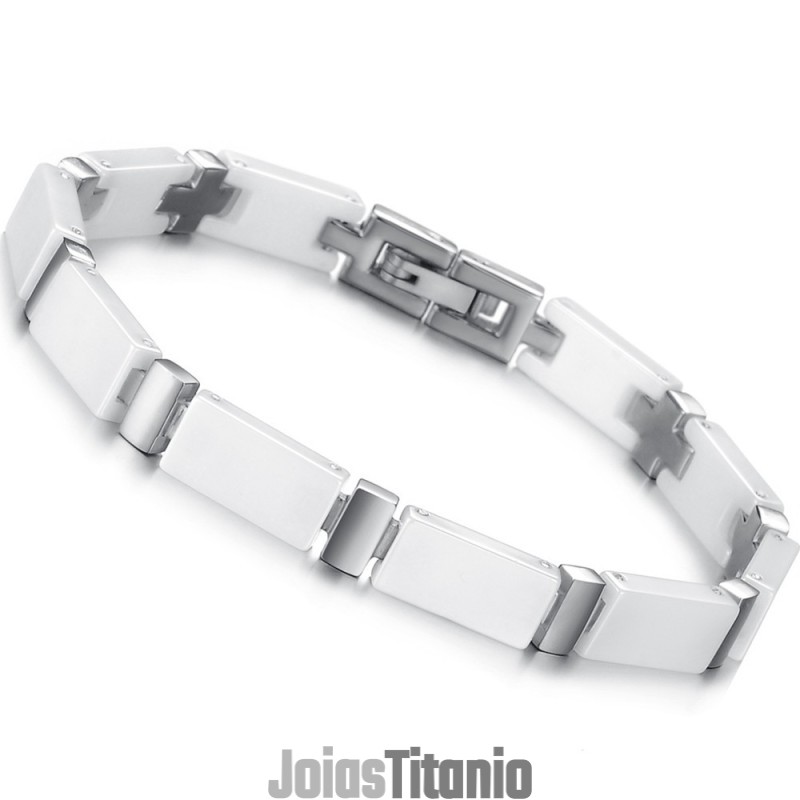 Pulseira De Cerâmica De Tungstênio Branco Com Qualidade E Quantidade Garantidas Pulseira De Cerâmica De Tungstênio Branco Com Qualidade E Quantidade Garantidas