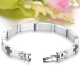 Pulseira De Cerâmica De Tungstênio Branco Com Qualidade E Quantidade Garantidas
