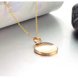 Colar De Cerâmica De Tungstênio Feminino De Qualidade Superior