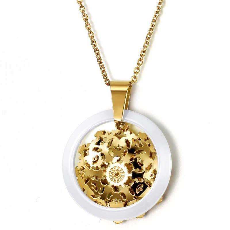 Colar Feminino De Cerâmica De Tungstênio Com Grande Variedade Colar Feminino De Cerâmica De Tungstênio Com Grande Variedade