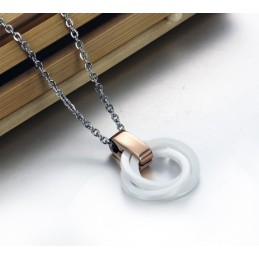 Colar De Cerâmica De Tungstênio De Qualidade Confiável Com Strass