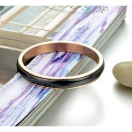 Pulseira De Cerâmica De Tungstênio Preta De Alta Qualidade