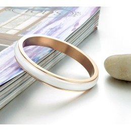 Pulseira De Cerâmica De Tungstênio Branco Com Grande Variedade