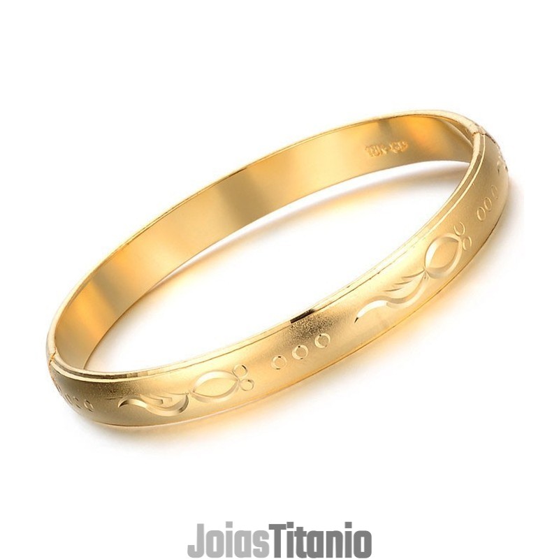 Pulseira Feminina Banhada A Ouro 18K De Alta Qualidade Pulseira Feminina Banhada A Ouro 18K De Alta Qualidade