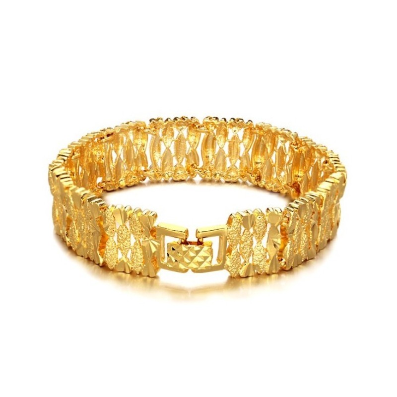 Pulseira Feminina Banhada A Ouro 18K De Renome Mundial Pulseira Feminina Banhada A Ouro 18K De Renome Mundial