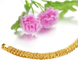 Pulseira Feminina Banhada A Ouro 18K De Qualidade Superior