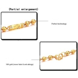 Colar Masculino Banhado A Ouro 18K Fácil De Usar