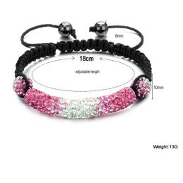 Pulseira De Cristal Feminina De Alta Qualidade Em Formato De Bola
