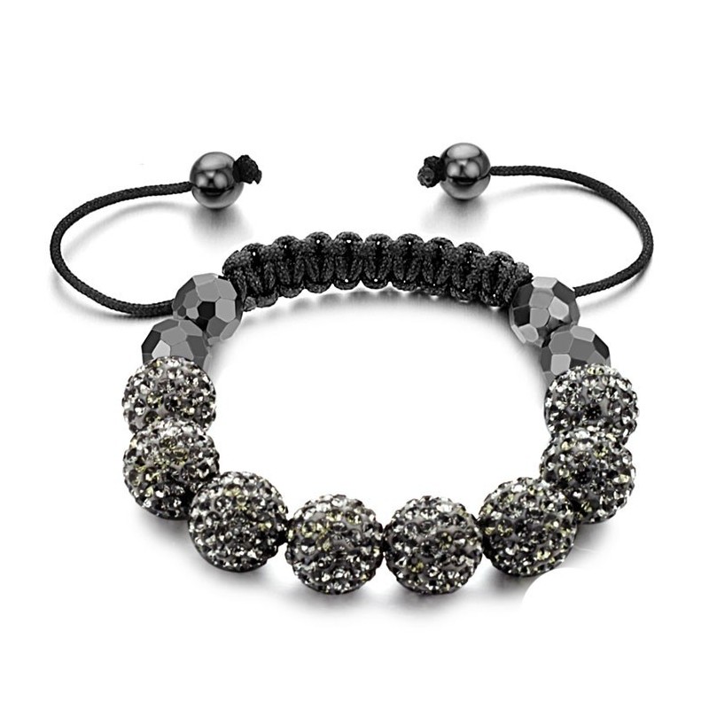 Pulseira De Cristal Em Formato De Bola Feminina De Desempenho Confiável