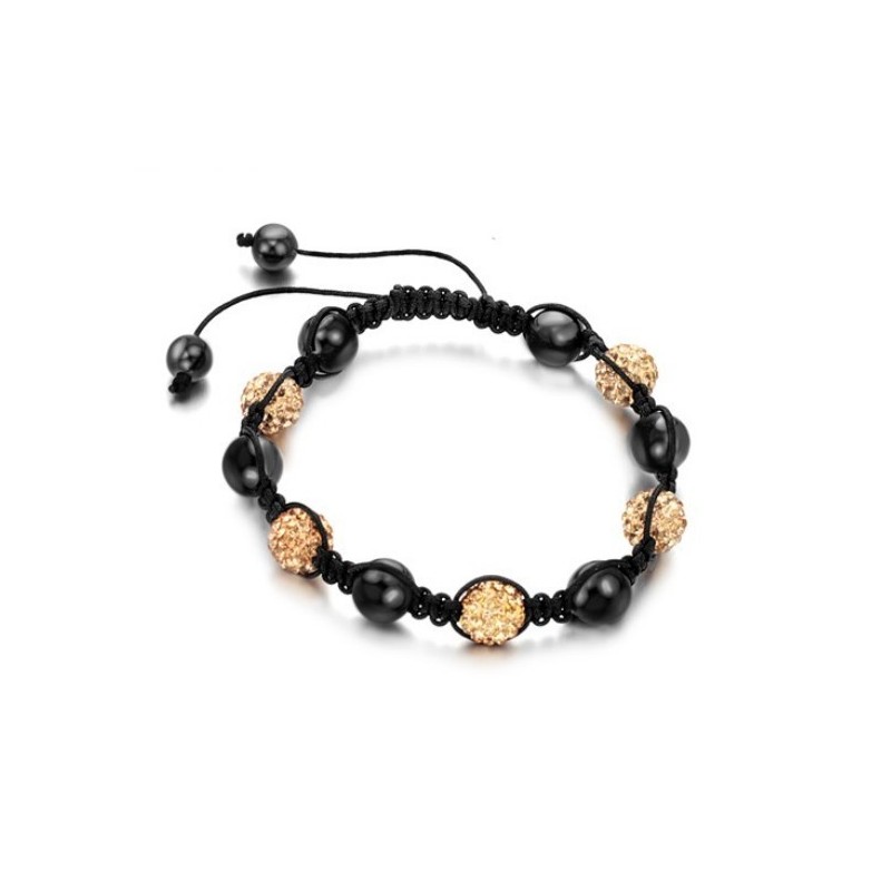 Pulseira De Cristal Feminina De Alta Qualidade Em Formato De Bola Pulseira De Cristal Feminina De Alta Qualidade Em Formato De Bola