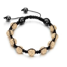 Pulseira Feminina De Cristal Em Formato De Bola, Vendendo Bem Em Todo O Mundo