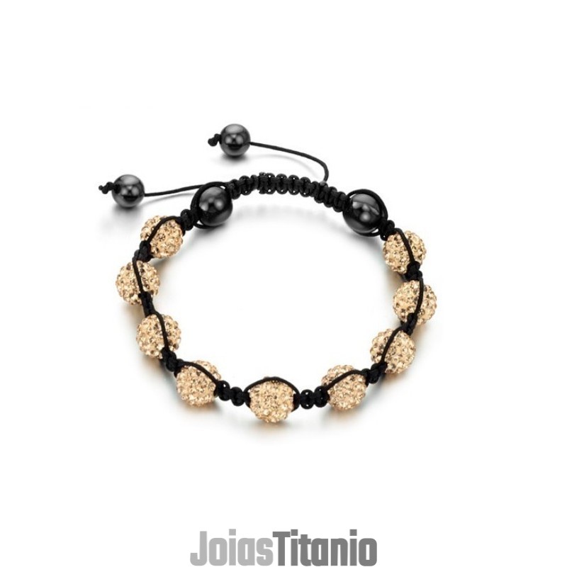 Pulseira Feminina De Cristal Em Formato De Bola, Vendendo Bem Em Todo O Mundo