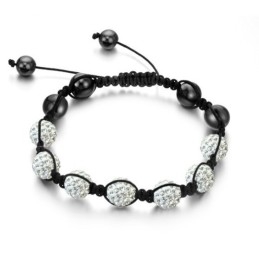 Pulseira De Cristal Em Formato De Bola Feminina Com Qualidade E Quantidade Garantidas