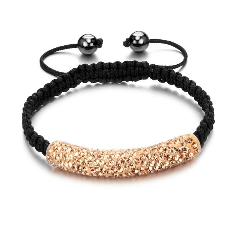 Pulseira De Cristal Em Formato De Bola Feminina De Qualidade Confiável