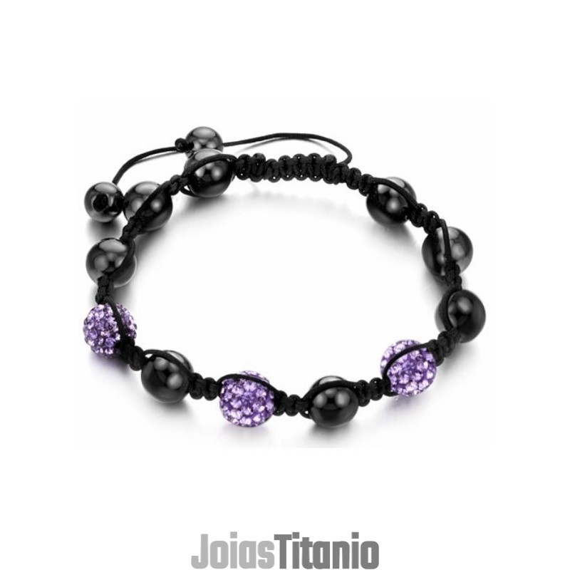 Pulseira De Cristal Em Formato De Bola Feminina De Reputação Confiável
