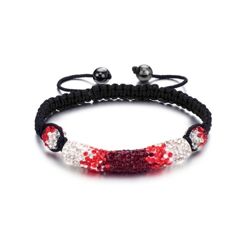 Pulseira De Cristal Em Formato De Bola Feminina Durável Para Uso