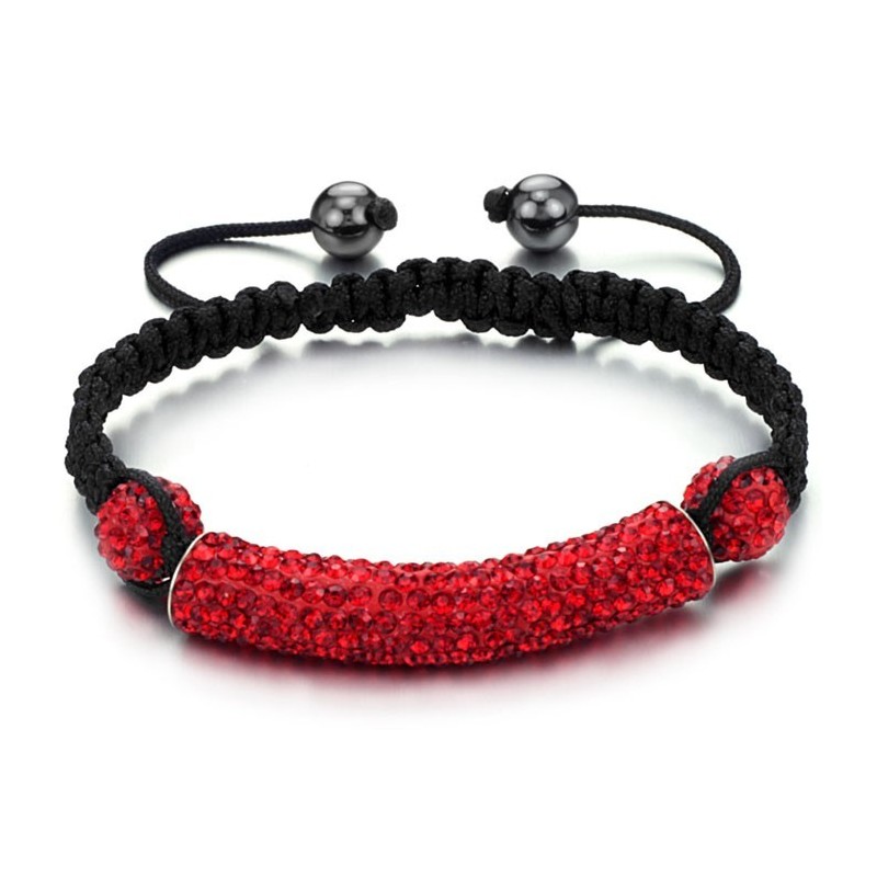 Pulseira De Cristal Feminina Em Formato De Bola De Excelente Qualidade