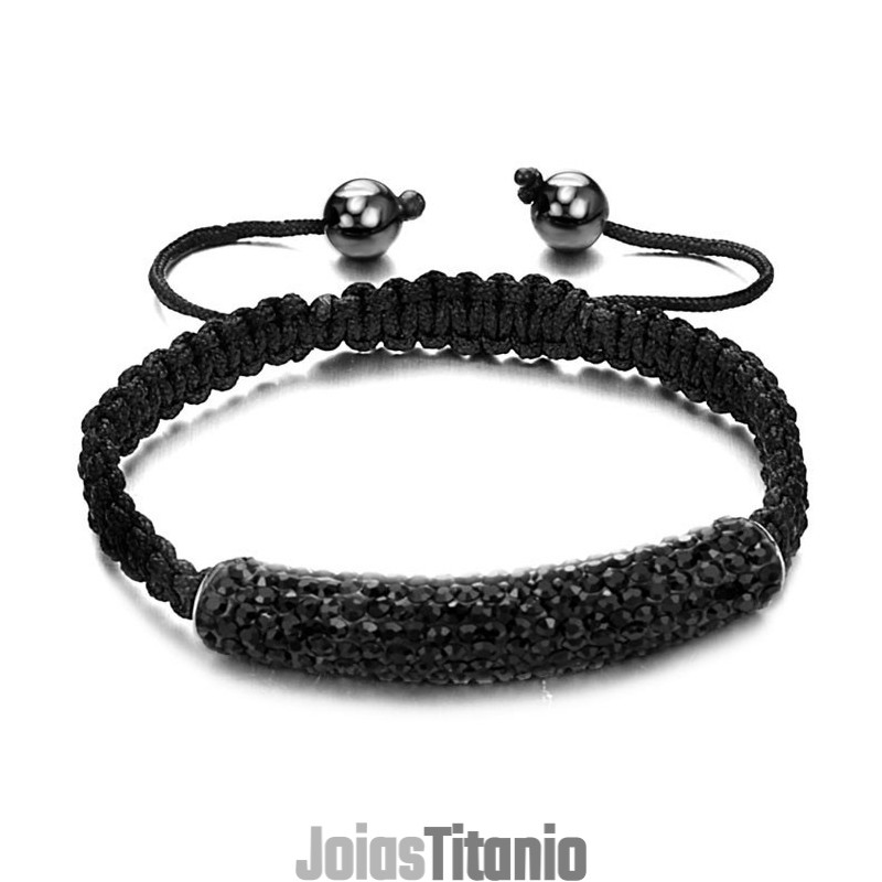Pulseira De Cristal Feminina Em Formato De Bola De Qualidade Superior