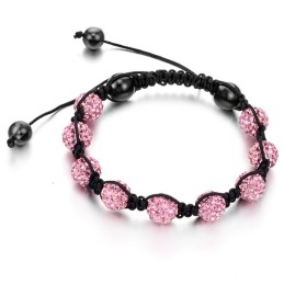 Pulseira Feminina De Cristal Em Formato De Bola, Vendendo Bem Em Todo O Mundo