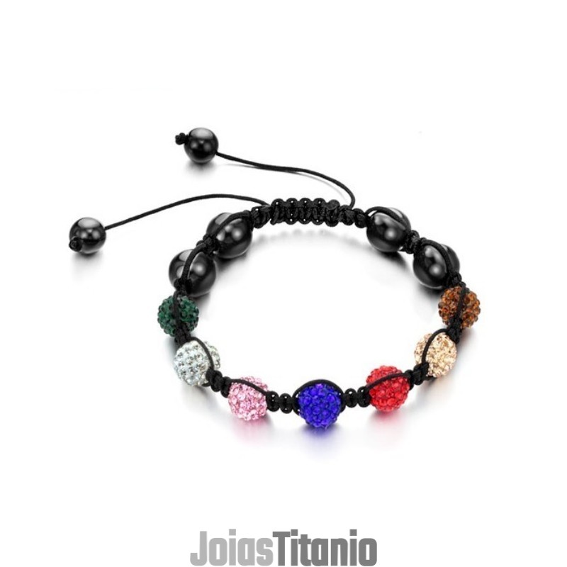 Pulseira De Cristal Em Formato De Bola Feminina Completa Em Especificações Pulseira De Cristal Em Formato De Bola Feminina Completa Em Especificações