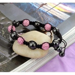 Pulseira Feminina De Cristal Em Formato De Bola, Famosa Por Sua Alta Qualidade