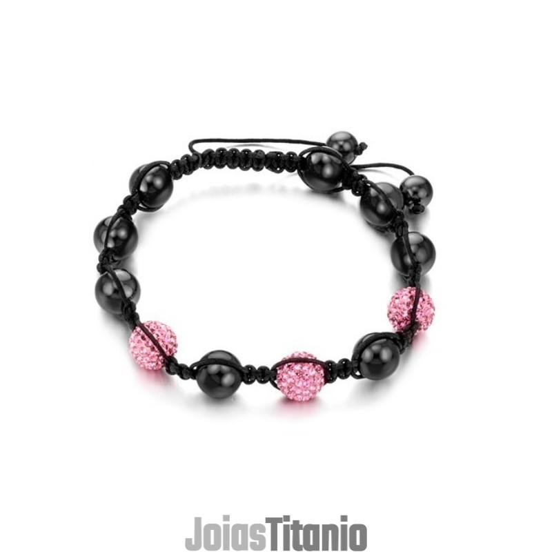 Pulseira De Cristal Em Formato De Bola Feminina Com Qualidade E Quantidade Garantidas