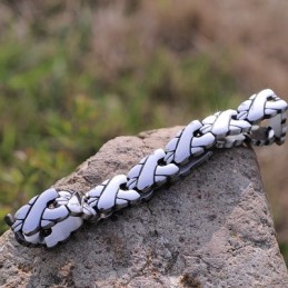 Pulseira Masculina De Titânio
