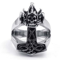 Anel De Titânio Do Martelo De Thor