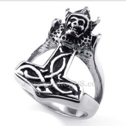Anel De Titânio Do Martelo De Thor