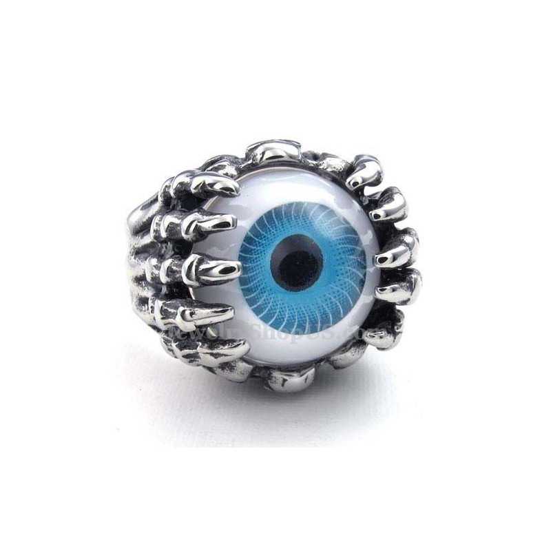 Anel De Titânio Azul Para Olhos