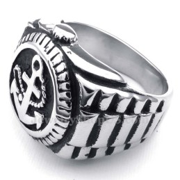 Anel De Relógio Titanium Anchors