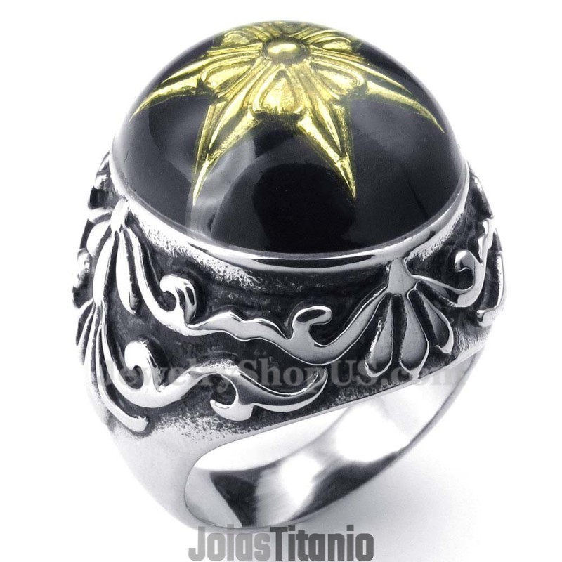 Anel De Titânio Preto Anel De Titânio Preto