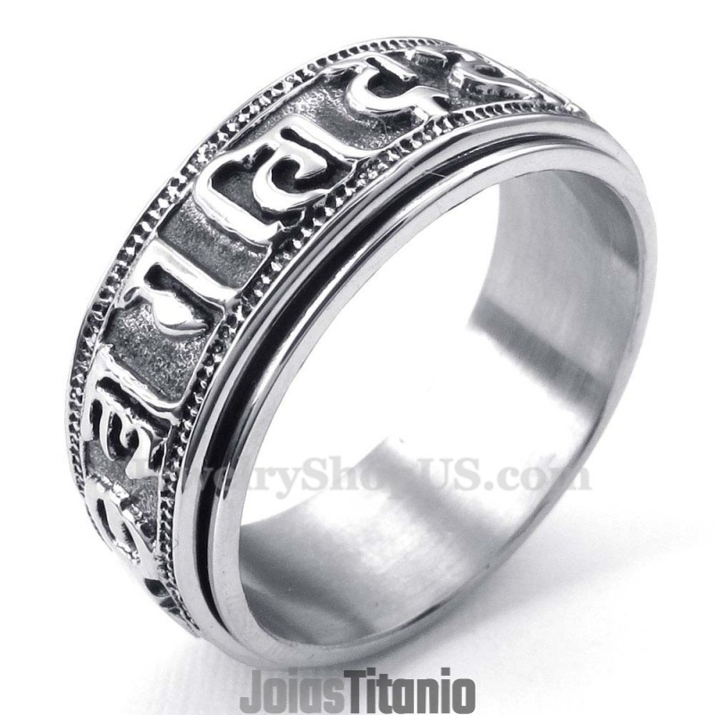 Anel Rotativo De Titânio