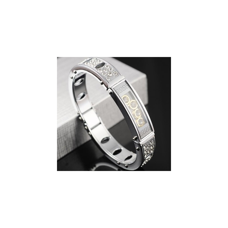Pulseiras Masculinas De Titânio E Diamante Pulseiras Masculinas De Titânio E Diamante