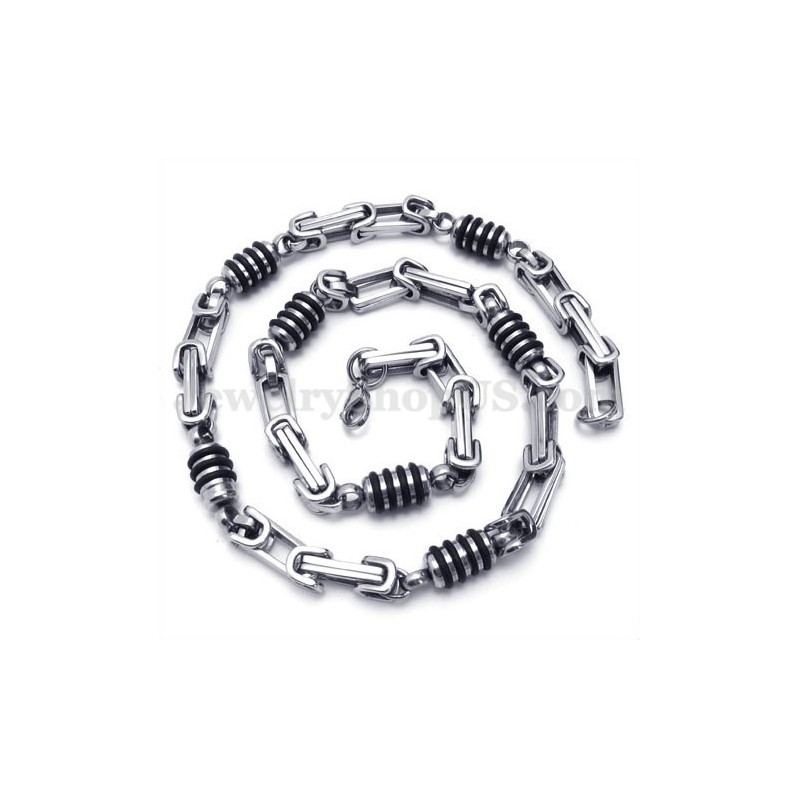 Corrente De Colar De Titânio Masculina Da Moda