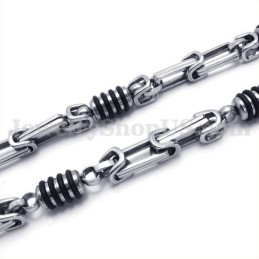 Corrente De Colar De Titânio Masculina Da Moda