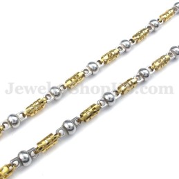 Corrente De Colar De Titânio Masculina Da Moda