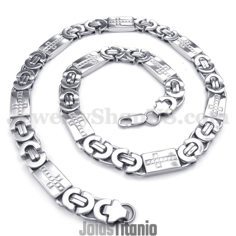 Corrente De Colar De Titânio Masculina Da Moda