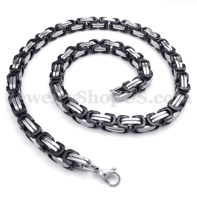 Corrente De Colar De Titânio Masculina Deslumbrante Corrente De Colar De Titânio Masculina Deslumbrante