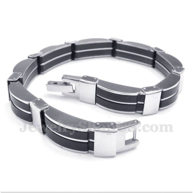 Pulseira De Borracha De Titânio Masculina Pulseira De Borracha De Titânio Masculina