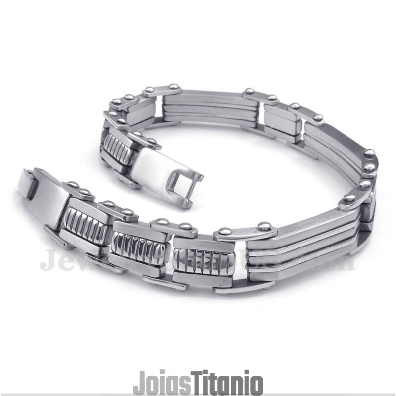 Pulseira De Titânio Masculina