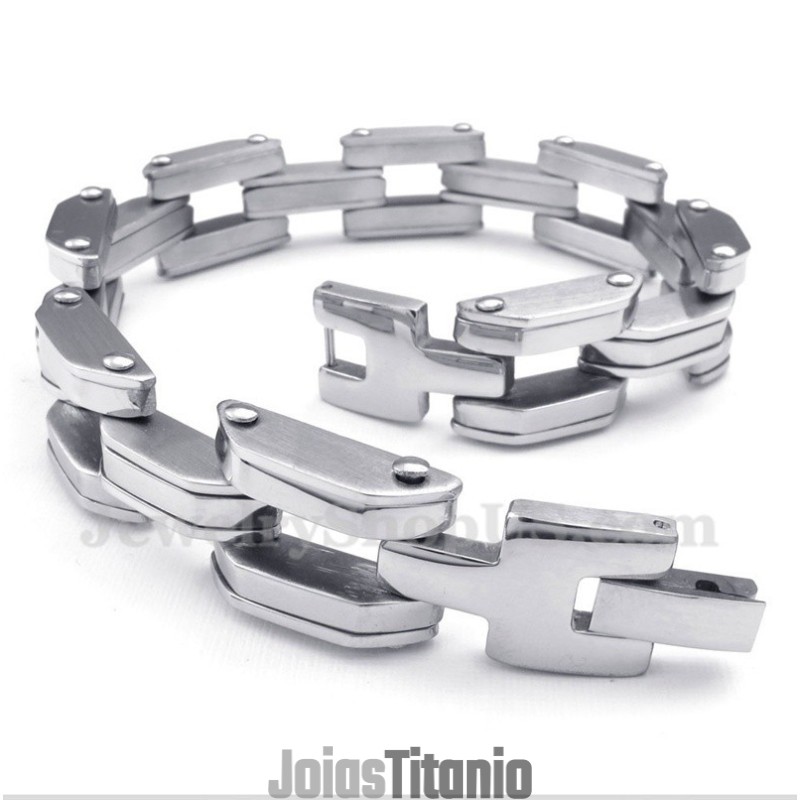 Pulseira De Titânio Masculina