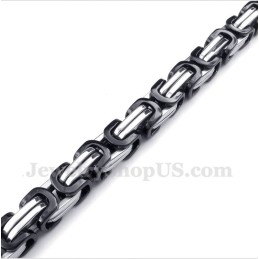 Pulseira Masculina De Titânio Preto