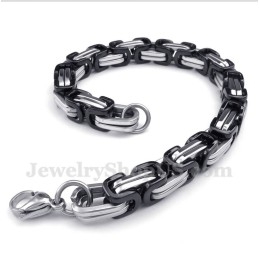 Pulseira Masculina De Titânio Preto