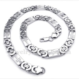 Colar De Cruz De Titânio Masculino