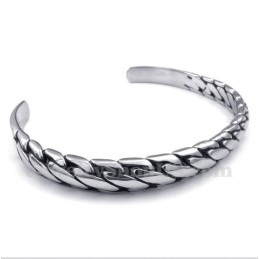 Pulseira Masculina De Titânio Fundido