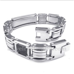 Pulseira Masculina De Fibra De Carbono E Titânio