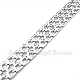 Pulseira De Titânio Masculina