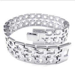 Pulseira De Titânio Masculina